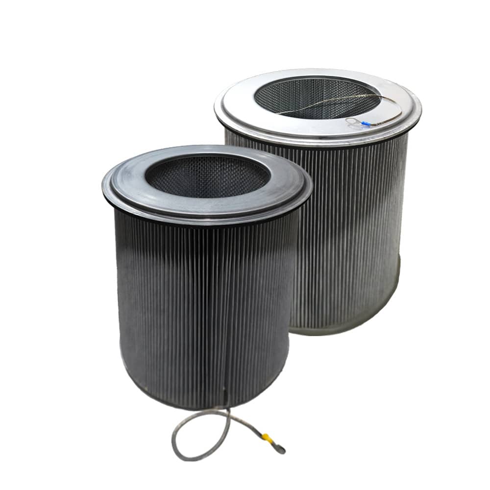 Filter cartridges in dust class M Installation