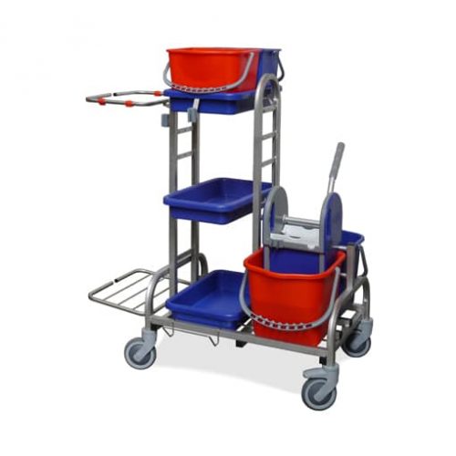 Ansicht vom Reinigungswagen inox 5