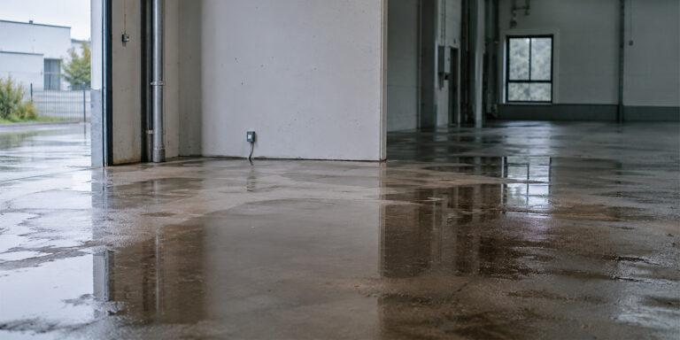 Removing Water and Liquids from Production Areas